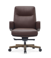 Изображение кресло rv design rafael-m (b2119) кожа коричневая